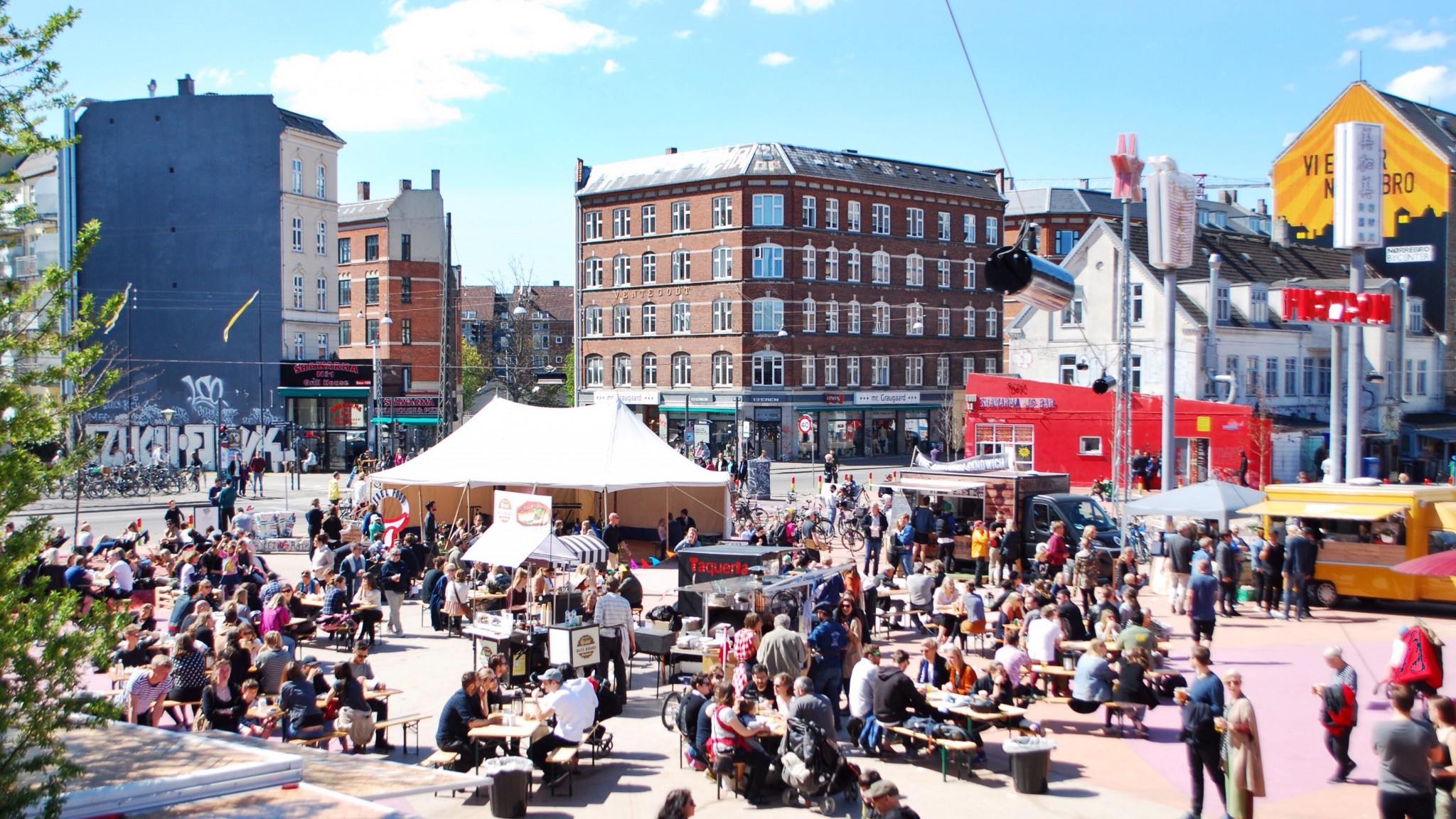 Rebel Food arrangerer Street food på den røde plads